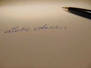 Brief schreiben