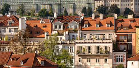 Sunny European Rooftops and Balconies