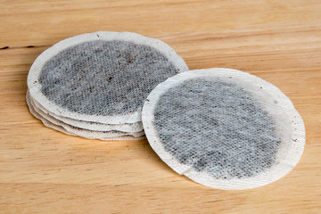 Round tea bags