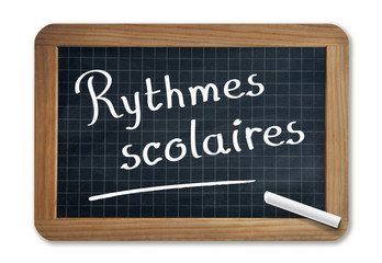 Obraz premium RYTHMES SCOLAIRES tracé de détourage inclus