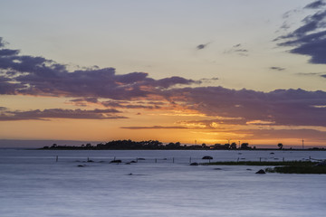 Sunset over Ocean