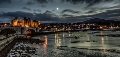 conwy castle in Wales