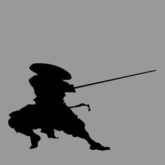 samurai silhouette
