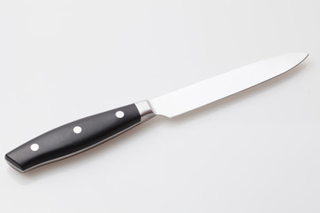 Kitchen knife isolated with clipping path
