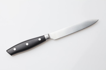 Kitchen knife isolated with clipping path