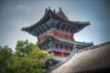 Fototapeta premium Shaolin is a Buddhist monastery