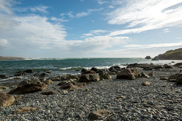 Beautiful seascape in Northern California; Del Norte County near Crescent City; Pacific Ocean
