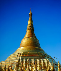Shwedagon Pagoda in Yangon, Myanmar