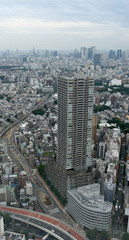日本の東京都市景観（豊島区や新宿区などを望む）