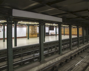 underground station in Budapest