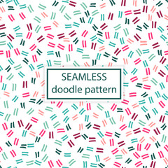 Vector seamless pattern. Hand drawn,doodle,ink, grunge background. Simple design template.