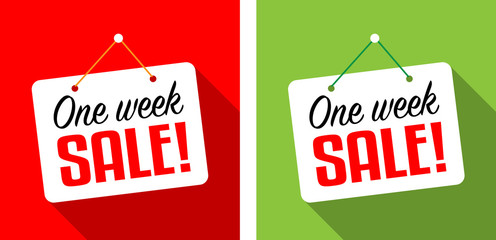 One week sale !