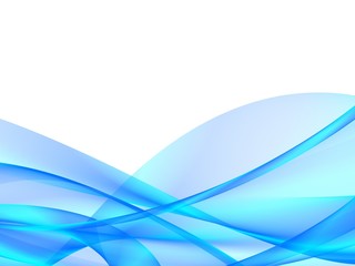 Fototapeta premium Abstract blue background