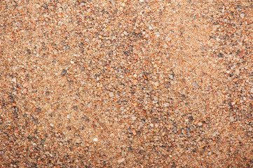 Top view sand texture