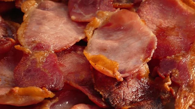 Crispy Bacon Closeup