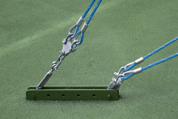 Rope fixing to the ground