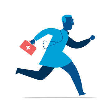 Dottore si reca dal paziente