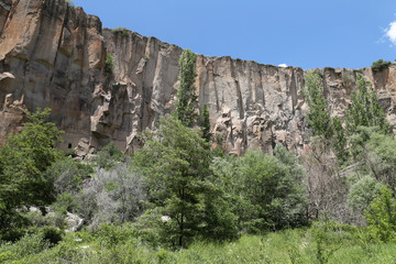 Ihlara Valley in Cappadocia, Turkey