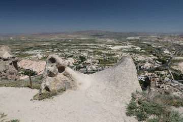 View of Cappadocia in Turkey