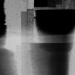 Abstract noir texture with dark shapes and printed surface