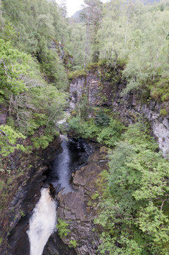 Corrieshalloch Gorge and Falls of Measach, Scotland