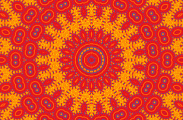 Abstract bright pattern
