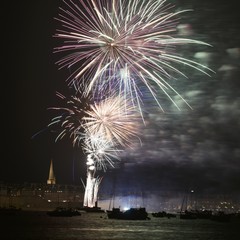 feu d'artifice saint malo