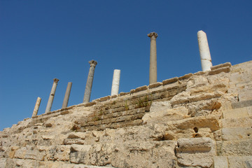 Roman Hippodrome in Tyre, Lebanon
 - obrazy, fototapety, plakaty