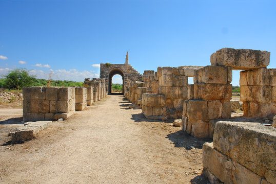 Roman Hippodrome in Tyre, Lebanon
