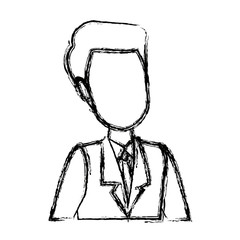 portrait young man character people