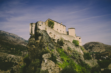 Fototapeta na wymiar Citadel of Corte