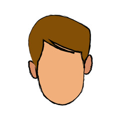 portrait man young person cartoon