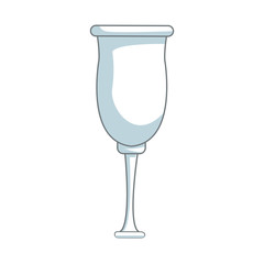 glassware crystal for beverage icon