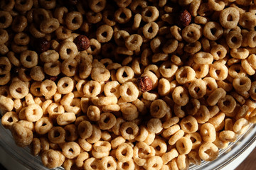 Cereal bowl in morning light