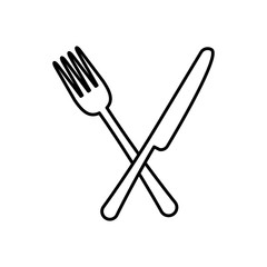 fork and knife icon