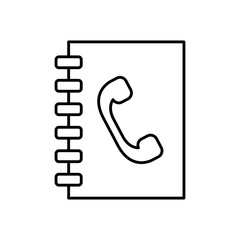 phone agend icon
