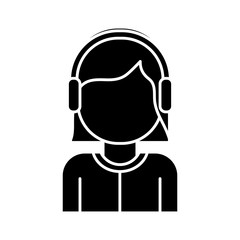 avatar woman icon