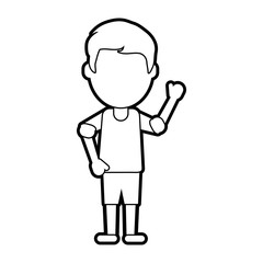 man vector illustration