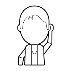 man vector illustration