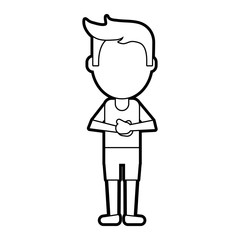 man vector illustration