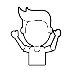 man vector illustration