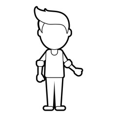 man vector illustration