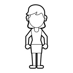 woman vector illustration