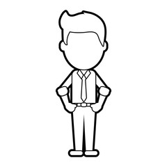 man vector illustration