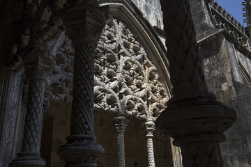 Batalha monastery, in Batahla, Portugal