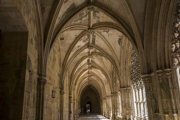 Batalha monastery, in Batahla, Portugal