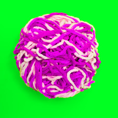 Fototapeta premium Acid Yarn Surreal Minimal Art design