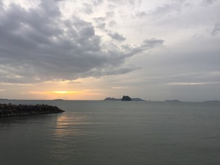 Закат солнца 