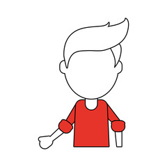 man vector illustration