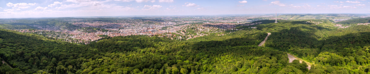 Panorama von Stuttgart